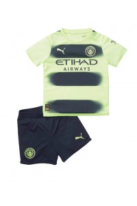Fotbalové Dres Manchester City Dětské Třetí Oblečení 2022-23 Krátký Rukáv (+ trenýrky)